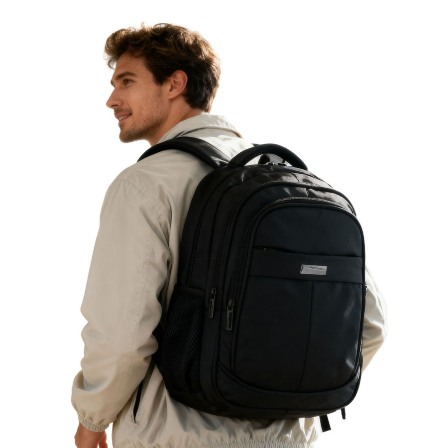 Peterson Městský, prostorný batoh z polyesteru s místem pro notebook (obrázek 4)