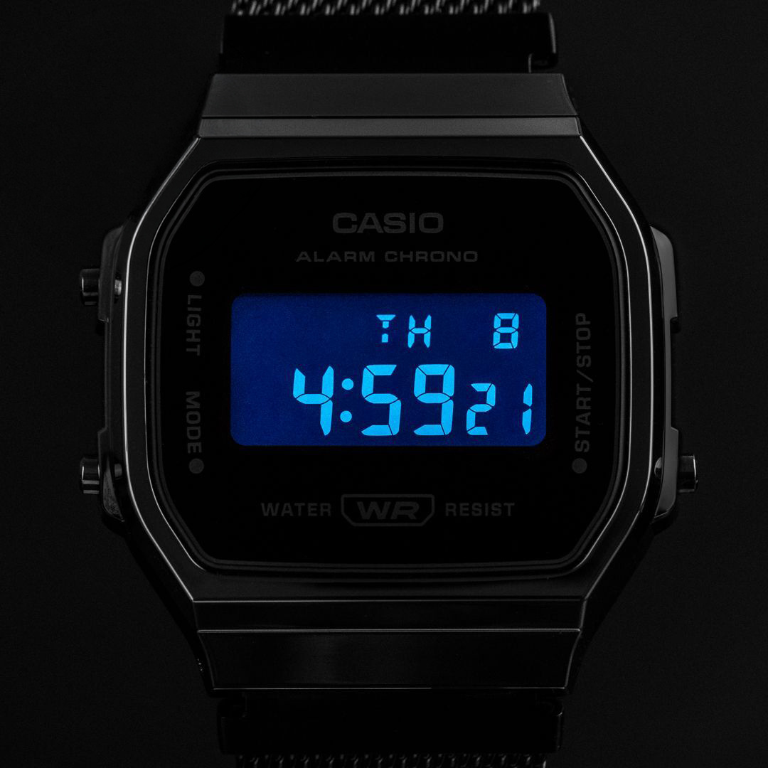 Pánské hodinky Casio A168WEMB-1BDF + BOX (obrázek 4)