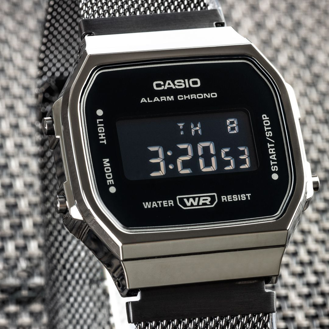 Pánské hodinky Casio A168WEMB-1BDF + BOX (obrázek 6)