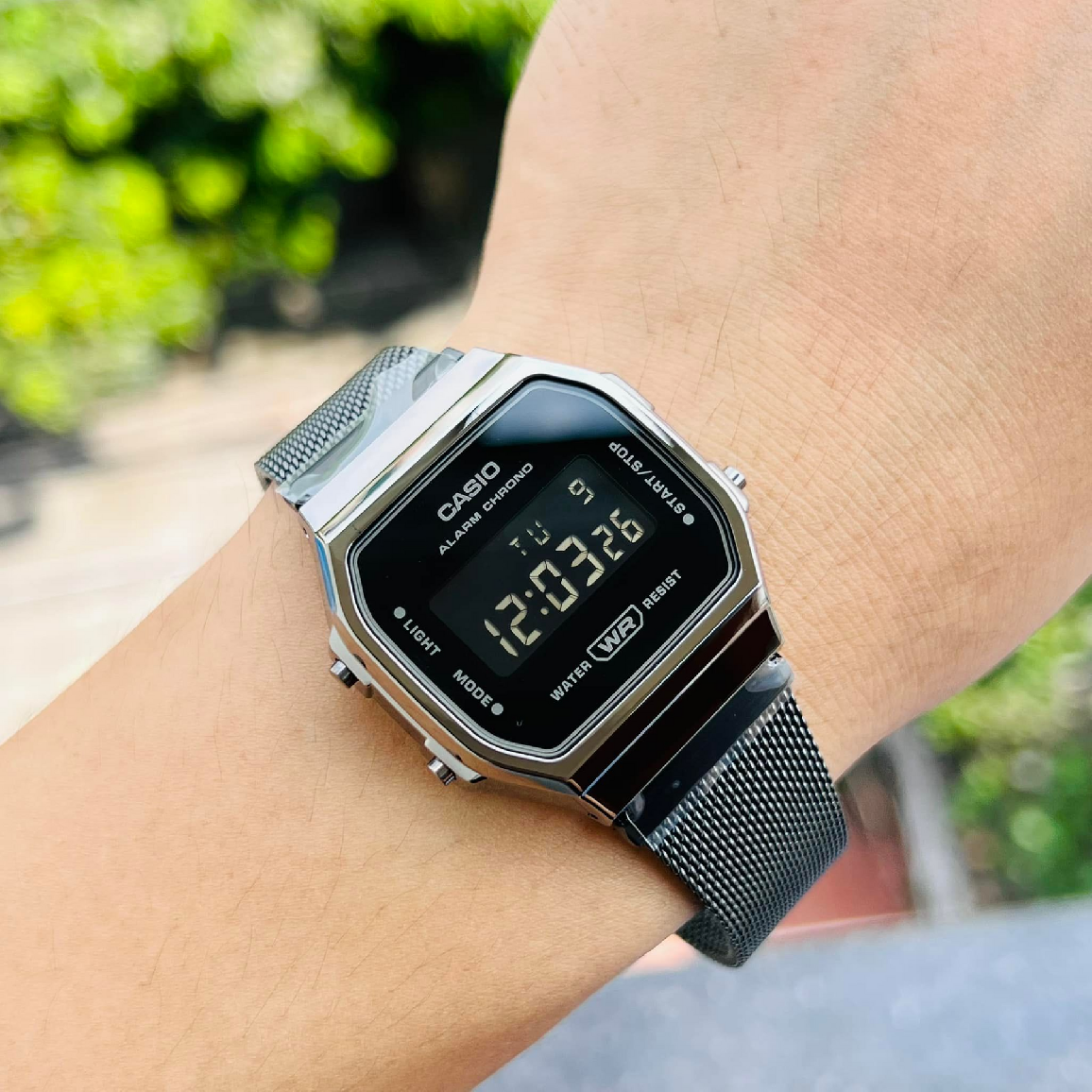 Pánské hodinky Casio A168WEMB-1BDF + BOX (obrázek 5)