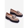 Pohodlné semišové mokasíny  Agathe (Velikost 40, Barva Béžová)