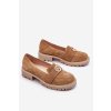 Elegantní mokasíny   semišové Laverne (Velikost 36, Barva Béžová)