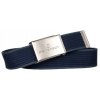 Dvoubarevný popruhový pás (Velikost 105, Barva hnědá || námořnictvo)