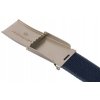 Dvoubarevný popruhový pás (Velikost 105, Barva hnědá || námořnictvo)