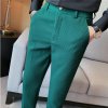 Texturované pánské kalhoty casual a office styl