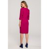 Elegantní pouzdrové šaty s netopýřími rukávy EU značka - S