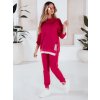 Dámská tepláková souprava TORONTO   AY0851 (Velikost S, Barva Růžová)