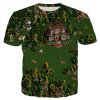 Tričko s potiskem 3D Heroes of Might & Magic - 2XL/3XL