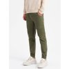 Men's JOGGERY pants with cargo pockets -  V1 P886 (Velikost S, Barva Olivová)