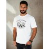 Pánské tričko s potiskem   RX5412 (Velikost M, Barva Bílá)