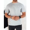 Pánské tričko s potiskem   RX5467 (Velikost XL, Barva Světle šedá)