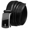 Pánský kožený opasek s automatickou přezkou (Velikost 105)