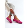 Semišové pohodlné mokasíny  Giovana (Velikost 37, Barva Růžová)