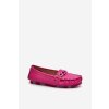 Semišové pohodlné mokasíny  Giovana (Velikost 37, Barva Růžová)