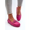 Semišové pohodlné mokasíny  Giovana (Velikost 37, Barva Růžová)