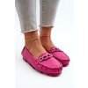 Semišové pohodlné mokasíny  Giovana (Velikost 37, Barva Růžová)
