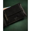 Pánská peněženka z pravé kůže s RFID systémem (Barva Černá)
