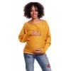 Volný těhotenský svetr 70003C