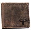 Klasická, kožená pánská peněženka bez zapínání