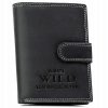 Leather wallet RFID ALWAYS WILD N4L-CHM-BL