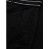 Pánské chino kalhoty s ozdobným pasem - V1 - ESPIR (Velikost S, Barva Černá)