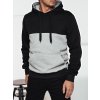 Pánská mikina s kapucí  BX5798 (Velikost 2XL, Barva Tmavě šedá)