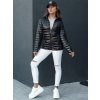 Dámská péřová bunda BREEZFIT  TY4361 (Velikost S, Barva Černá)