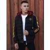 Pánská zimní bunda prošívaná  TX4863 (Velikost M, Barva Černá)