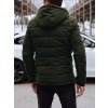 Pánská bunda zimní prošívaná s kapucí  TX4892 (Velikost M, Barva Černá)