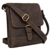 Kožená pánská taška s nastavitelným popruhem