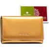 Lakovaná dámská peněženka na karty (Barva Zlatá)
