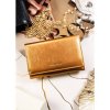 Lakovaná dámská peněženka na karty (Barva Zlatá)