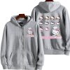 Dámská mikina s potiskem Hello kitty (Barva (varianta) QLZMNSLMS-1170-7, Velikost 3XL)