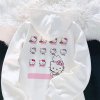 Dámská mikina s potiskem Hello kitty (Barva (varianta) QLZMNSLMS-1170-7, Velikost 3XL)