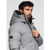 Pánská zimní outdoor bunda parka (Velikost S, Barva Bílá)