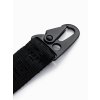 Pánská klíčenka s karabinou - V1 OU-ACKC-0100 - ESPIR (Velikost ONE SIZE, Barva Černá)
