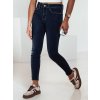 Dámské elastické skinny džíny s vysokým pasem UY2239 - 38