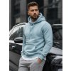 Pánská mikina s kapucí  BX5080 (Velikost M, Barva Světle modrá)