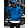 Pánská mikina s kapucí  BX5080 (Velikost M, Barva Světle modrá)