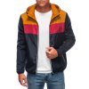 Men's transitional jacket C628 (Velikost S, Barva Světle hnědá)
