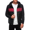 Men's transitional jacket C628 (Velikost S, Barva Světle hnědá)
