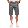 Men's chino shorts W504 (Velikost 29, Barva Šedá)