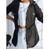 Dámská bunda parka COSMOPOLITAN   TY3541 (Velikost 42, Barva Černá)