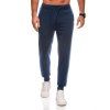 Pánské BASIC jogger tepláky V1 EM-PABS-0108 (Velikost L, Barva Modrá)