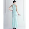 Sexy večerní šaty maxi Sequins SQ1065 (Barva Zelená, Velikost 2XL)