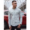 Pánská riflová košile džínová  DX2576 (Velikost 2XL, Barva Nebeská)