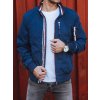 Pánská stylová bunda s kontrastními detaily TX4255 - Modrá L/XL