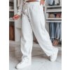 Dámské kalhoty teplákové wide leg DRESMOOD  UY2685 (Velikost ONE SIZE, Barva Světle šedá)