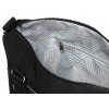 Velký dámský shopper z nylonové tkaniny (Barva Černá)