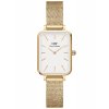 Dámské hodinky DANIEL WELLINGTON Quadro Pressed Evergold 20mm DW00100556 + BOX (zw520a)